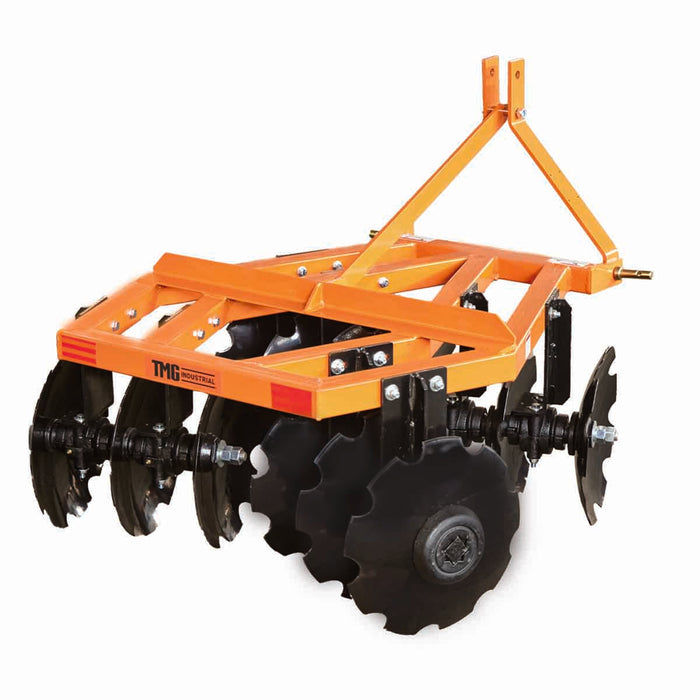 48" Notched Disc Harrow, 3-Point Hitch, Cat 1 Hook-up, 20-30 HP Tractors, TMG-TDH04