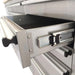 TMG Industrial 48” Stainless Steel Rolling Workbench, Rubberwood Tabletop, Lockable Drawers and Cabinet, Locking Wheels, TMG-WB4804S