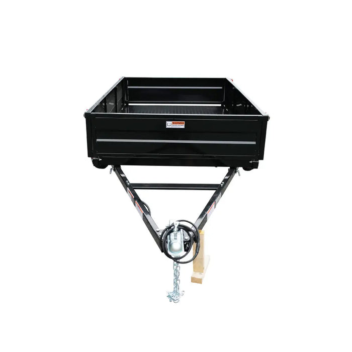 TMG Industrial 5’ x 7’ Single Axle Utility Trailer, 2090 Lb Payload Capacity, Robust Construction, Powder Coated, LED Lights, Compact Size, 2” Coupler, TMG-UT57