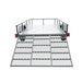 TMG Industrial 6’ x 10’ Single Axle Utility Trailer w/Ramp, 2500 Lb Payload Capacity, Robust Construction, Powder Coated, LED Lights, Spacious Interior, 2” Coupler, TMG-UT610