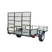 TMG Industrial 6’ x 10’ Single Axle Utility Trailer w/Ramp, 2500 Lb Payload Capacity, Robust Construction, Powder Coated, LED Lights, Spacious Interior, 2” Coupler, TMG-UT610