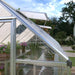 TMG Industrial 6’ x 12’ Crystal Clear Greenhouse, Aluminum Frame, Integrated Gutter System, Roof Vents, TMG-GH612