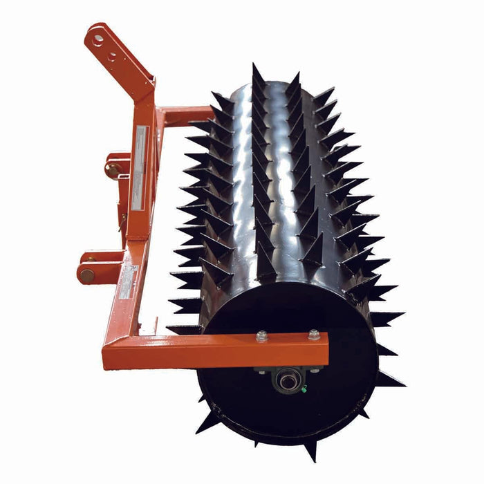 60" 3-Point Drum Spike Aerator, CAT 1 & 2 Hook-Up, 20-50 HP Tractor, TMG-TSA05