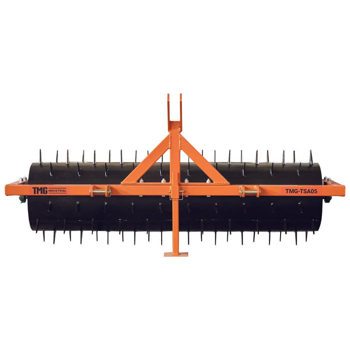 60" 3-Point Drum Spike Aerator, CAT 1 & 2 Hook-Up, 20-50 HP Tractor, TMG-TSA05