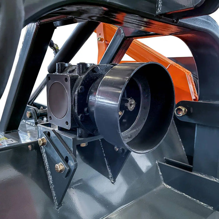 TMG Industrial 70" 3-Point Hitch Forestry Brush Mulcher, Category 2 Hookup, PTO Driven, Driveline Shaft Included, 70-110 HP, TMG-TMB70