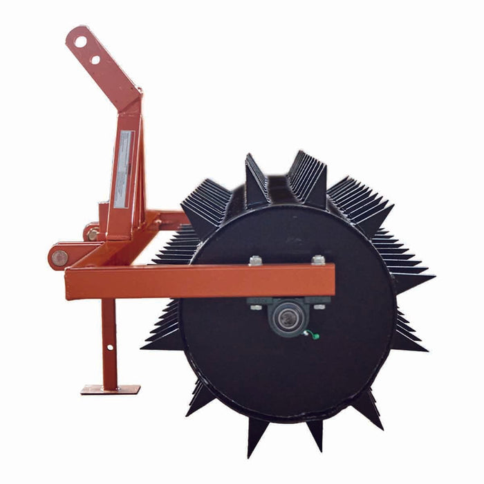 72" 3-Point Drum Spike Aerator, CAT 1 & 2 Hook-Up, 20-50 HP Tractor, TMG-TSA06