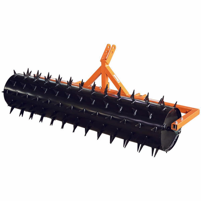 72" 3-Point Drum Spike Aerator, CAT 1 & 2 Hook-Up, 20-50 HP Tractor, TMG-TSA06