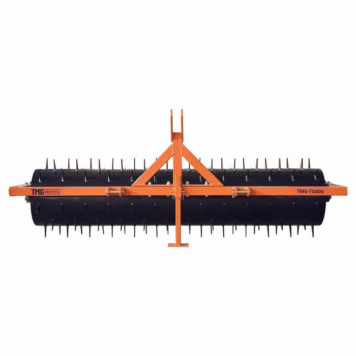 72" 3-Point Drum Spike Aerator, CAT 1 & 2 Hook-Up, 20-50 HP Tractor, TMG-TSA06