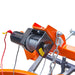 TMG Industrial 72” Truck/SUV Front Mount Snow Plow Pusher, Left and Right Angle, 2” Mount Receiver, Wireless Winch Control, TMG-TSP72