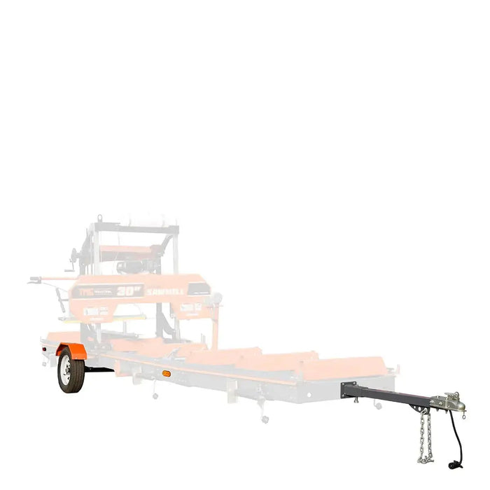 Psm Wheel Shell Mobility Combo Kit for Sawmill PSM27 & PSM30, Rubber Torsion Axle ...