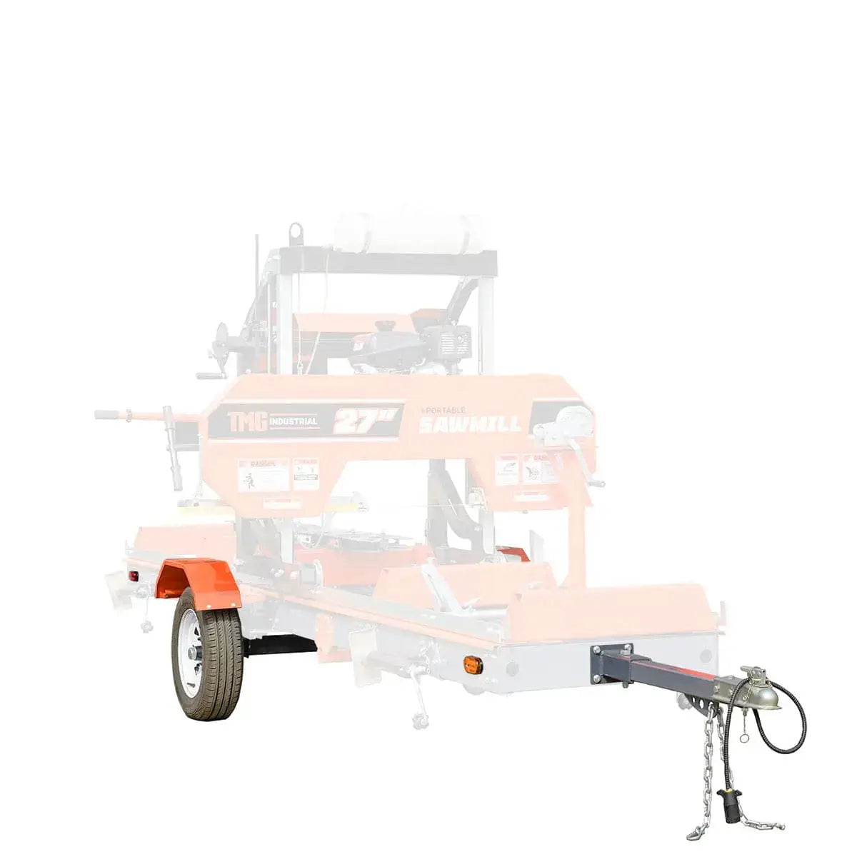 Psm Wheel Shell Mobility Combo Kit for Sawmill PSM27 & PSM30, Rubber Torsion Axle ...