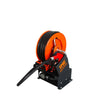 Tragbare Diesel-Umfüllpumpe mit 15 m Schlauchtrommel, automatischer Abschaltung, 12 V Gleichstrom, 57 l/min, TMG-DFP10