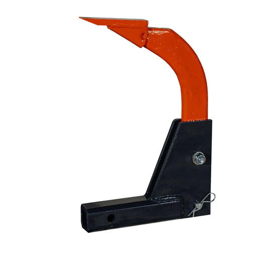 TMG Industrial Single-Tine Hitch Mounted Ripper, ATV/UTV, Compatible w/2” Hitch Receivers, Use w/CAT 0 & CAT 1 Tractors, 4 Adjustable Hole Settings, Reversible Carbon Steel Shank, TMG-THM02