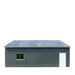 TMG Industrial 20’ x 30’ Metal Garage Shed with 9' High Double Front Doors, 13’ Peak Height, Side Entry Door, 600 Sq-Ft Floor Space, TMG-MS2030
