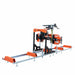 TMG Industrial 22” Portable Sawmill, 7 HP Kohler Command Pro Series Engine, 12’ Log Length, 4-Post Carriage with Saw Head Anti-tip Locking, TMG-PSM22