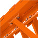 TMG Industrial 10’ Heavy Duty Static Grizzly Rock Screen, Adjustable Bolt-On Deck Bars, 4” x 4” I-Beams, 5000 lb Load Capacity, TMG-RS10