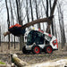 TMG Industrial 60” Skid Steer Skeleton Grapple Attachment, Universal Mount, 34” Arm Opening, 3” Tine Spacing, 2600 lb Weight Capacity, TMG-SG60