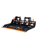 TMG Industrial 72” Skid Steer Land Plane, 6 Adjustable Ripper Teeth, Reversible Planer Comb, Grading, Spreading & Leveling, TMG-SLP72