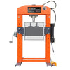 100 Ton Hydraulic Shop Press, Air & Manual Dual Operation, Protective Grid Guard, TMG-SP100