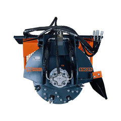 Skid Steer Stump Grinder, 610 mm (24″) Rotor Size, 180 mm (7″) Cutting Below Ground, TMG-SSG25