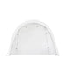 TMG Industrial 12’ x 20’ Car Shelter w/Rounded Roof & Heavy-Duty 11 OZ PE Fabric Cover, Galvanized Steel Frame, Fabric front roll-up door, TMG-ST1220R
