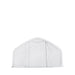 TMG Industrial 20' x 40' Straight Wall Peak Ceiling Storage Shelter with Heavy Duty 17 oz PVC Cover & Drive Through Door, TMG-ST2041V (Previously ST2040V)