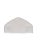 TMG Industrial 30' x 50' Straight Wall Peak Ceiling Storage Shelter with Heavy Duty 17 oz PVC Cover & Drive Through Doors, TMG-ST3050V