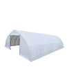 9x18m Peak Ceiling Storage Shelter with Heavy-Duty PVC Cover, TMG-ST3060V