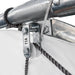TMG Industrial 30' x 70' Straight Wall Peak Ceiling Storage Shelter with Heavy Duty 17 oz PVC Cover & Drive Through Doors, TMG-ST3070V