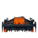 TMG Industrial 70” Forestry Brush Mulcher, Category 2 Hookup, Widia Cutting Teeth, 70-110 HP Tractors, 3-PTO Shaft Included, TMG-TMB72