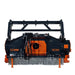 TMG Industrial 70” Forestry Brush Mulcher, Category 2 Hookup, Widia Cutting Teeth, 70-110 HP Tractors, 3-PTO Shaft Included, TMG-TMB72
