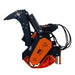 TMG Industrial 70” Forestry Brush Mulcher, Category 2 Hookup, Widia Cutting Teeth, 70-110 HP Tractors, 3-PTO Shaft Included, TMG-TMB72
