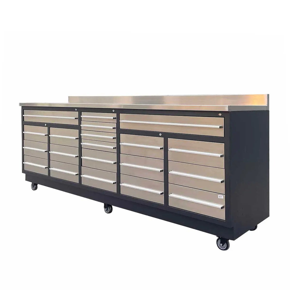Germany Workbench TMG 2.8 m Workbench, Stainless Steel Top, 20 Drawers, TMG-WB921S – TMG ...