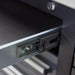 Pro Series 9-Ft 18-Drawer Workbench with Stainless Steel Top, Ball Bearing Double Slides & Casters, TMG-WB918
