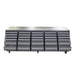 Pro Series 9-Ft 30-Drawer Workbench with Stainless Steel Top, Ball Bearing Double Slides & Casters, TMG-WB930