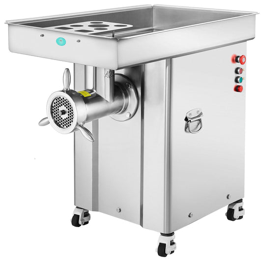 Commercial Electric Meat Grinder, 36.7 lbs/min Grinding Capacity, Industrial Cabinet Design, Heavy-Duty Construction, DOBA-MG36