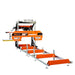 TMG Industrial 30" Portable Sawmill, 14 HP Kohler Engine, 28" Board Width, 12' Log Length, 14.5' Track Bed, TMG-PSM30