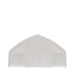 TMG Industrial 30' x 50' Straight Wall Peak Ceiling Storage Shelter with Heavy Duty 11 oz PE Cover & Drive Through Doors, TMG-ST3050E(Previously ST3050)