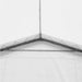 TMG Industrial 30' x 80' Peak Ceiling Storage Shelter with Heavy Duty 17 oz PVC Cover & Drive Through Doors, TMG-ST3080V
