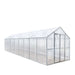 TMG Industrial 8’ x 26’ Greenhouse Grow Tent w/20 Mil Ripstop Leno Mesh PVC Cover, Galvanized Steel Frame, Roll-up Windows, TMG-GH826