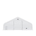 TMG Industrial Pro Series 50' x 100' Dual Truss Storage Shelter with Heavy Duty 32 oz PVC Cover & Drive Through Doors, TMG-DT50100-PRO